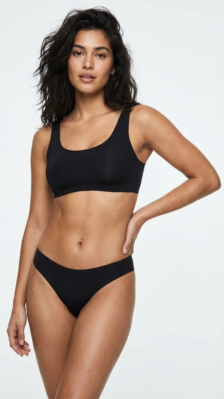 DOMİNANT İz Yapmayan Siyah Brazilian Külot - Son Görünüm